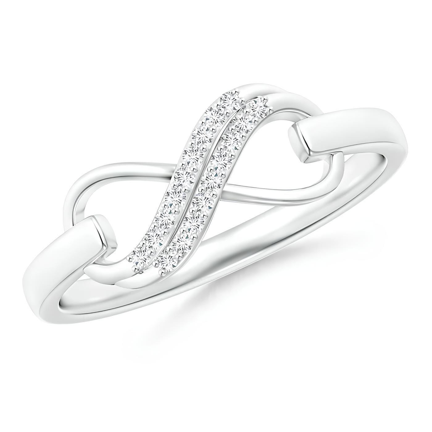 Delicate EF VS/SI Lab-Created Diamond Ring – 14K Solid Gold Women's Half Eternity Wedding Band
